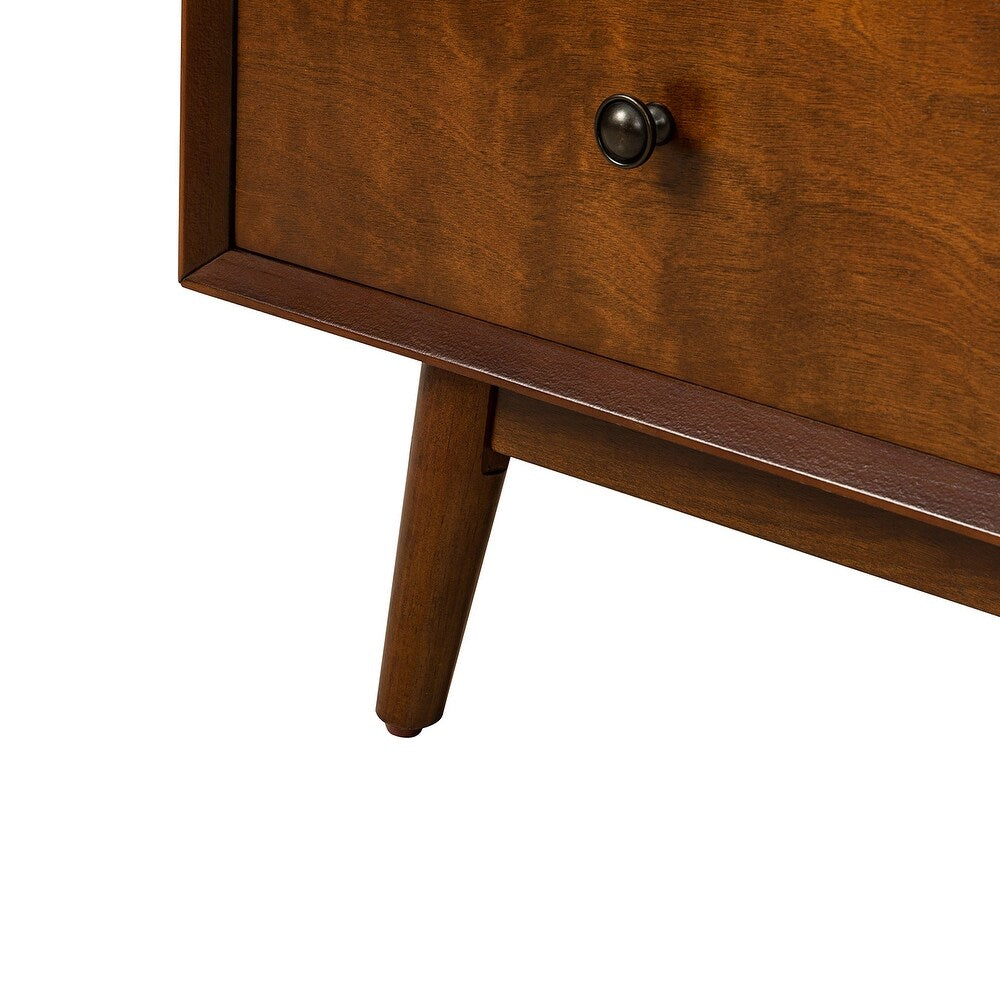 Dolly Mid-century Storage Bench with Storage Organizer