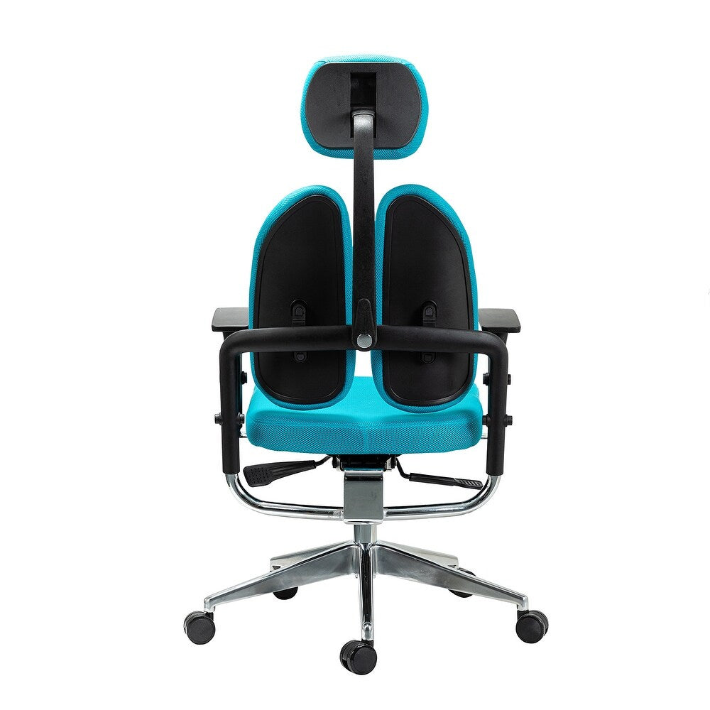 Easter Ergonomic Swivel Task Chair with Adjustable Height - TEAL