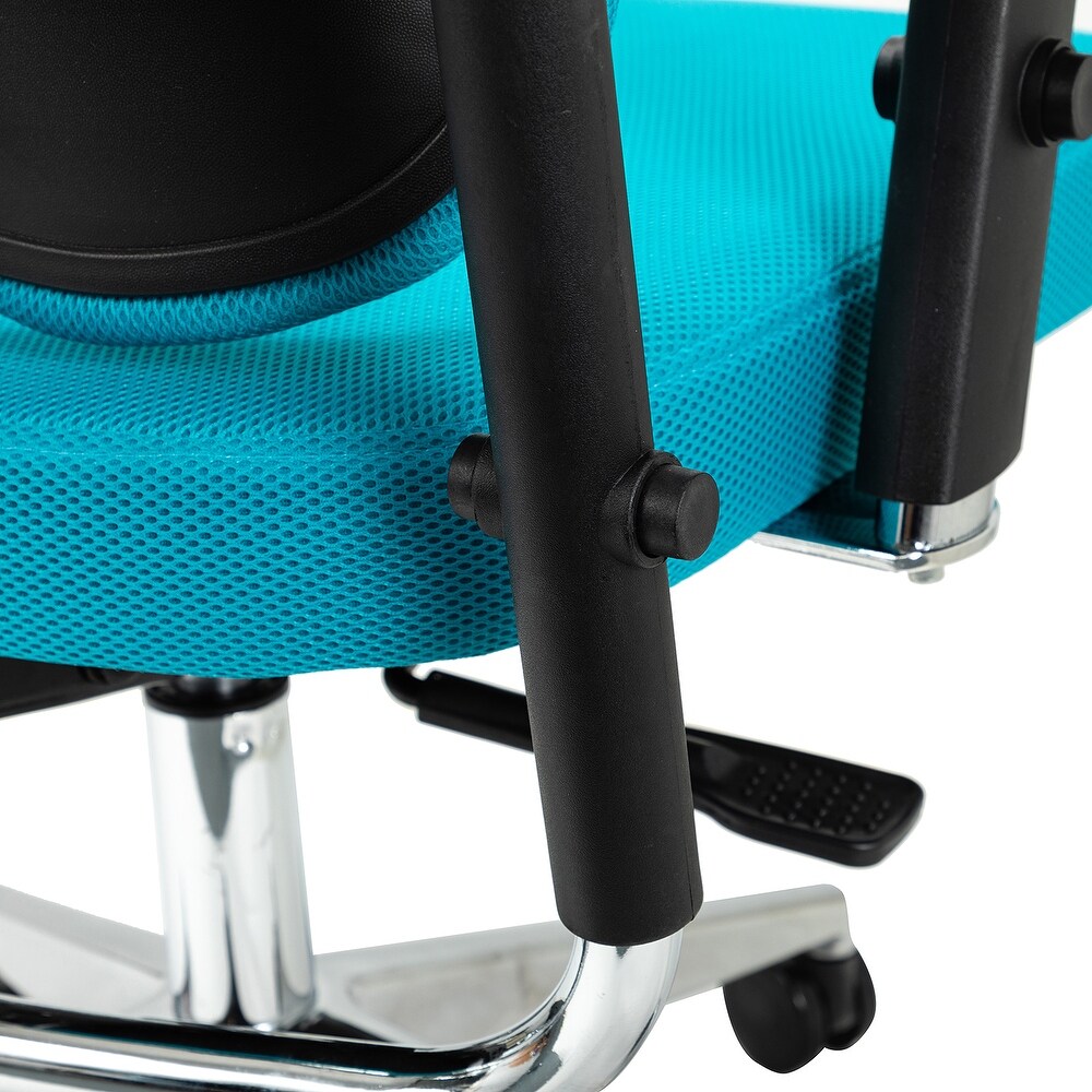 Easter Ergonomic Swivel Task Chair with Adjustable Height - TEAL