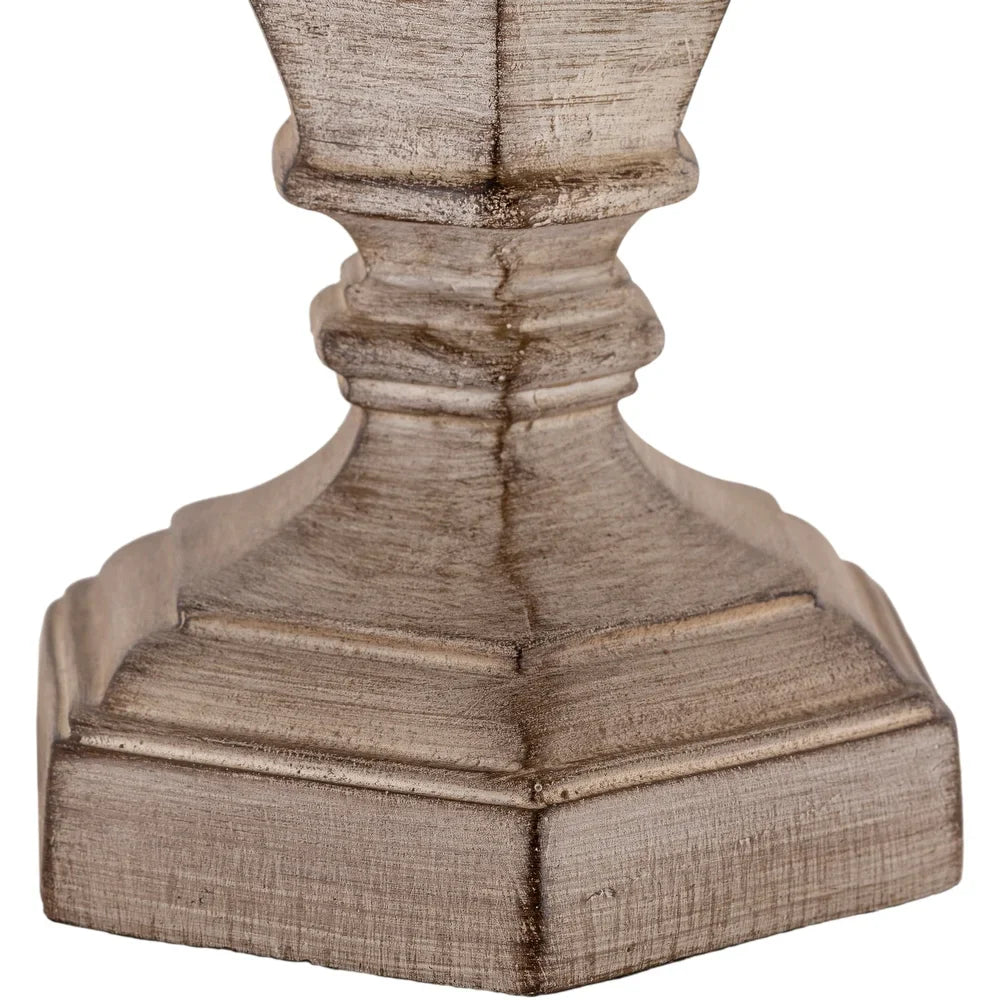 Edith Distressed Traditional 28-inch Table Lamp - 28"H x 14"W x 14"D