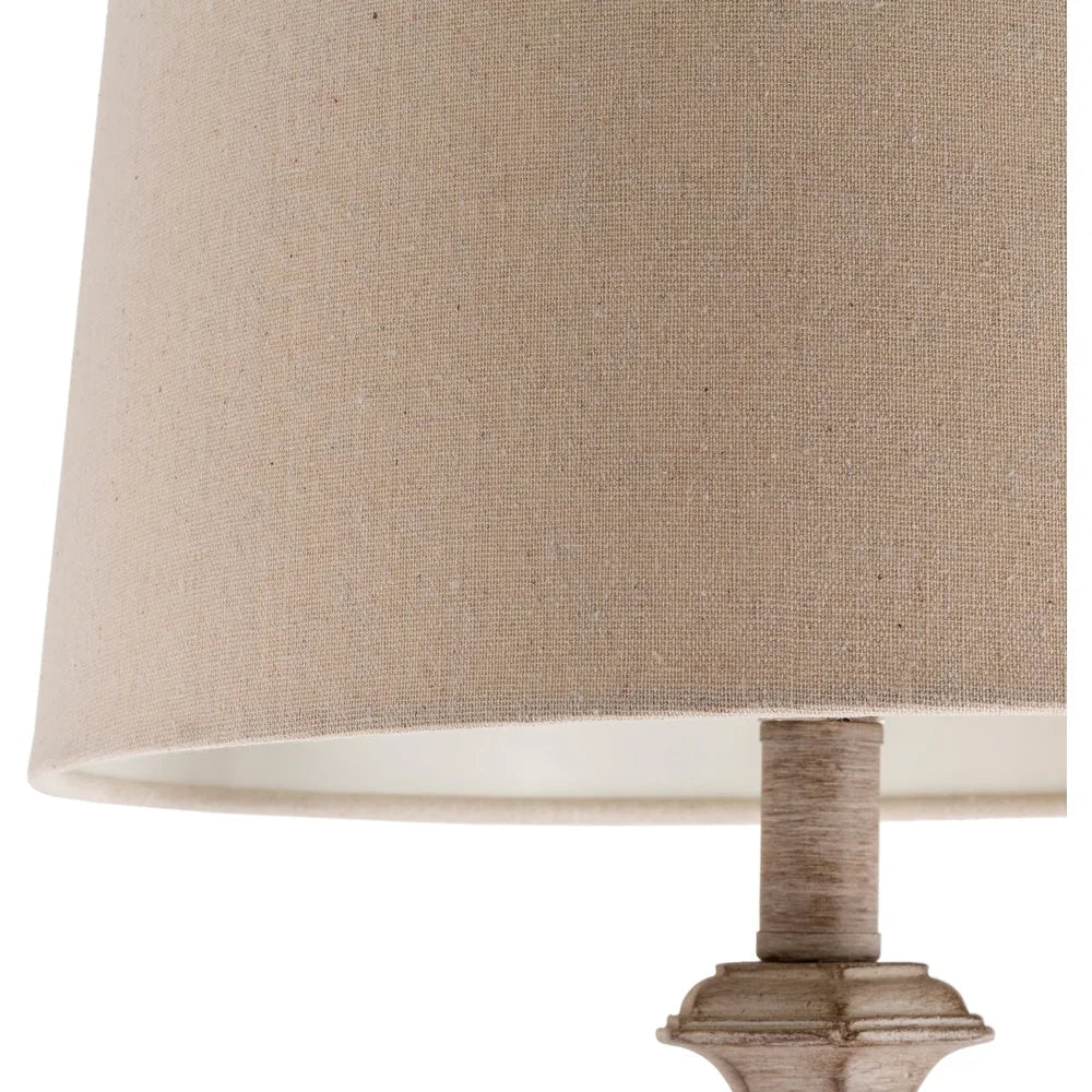 Edith Distressed Traditional 28-inch Table Lamp - 28"H x 14"W x 14"D