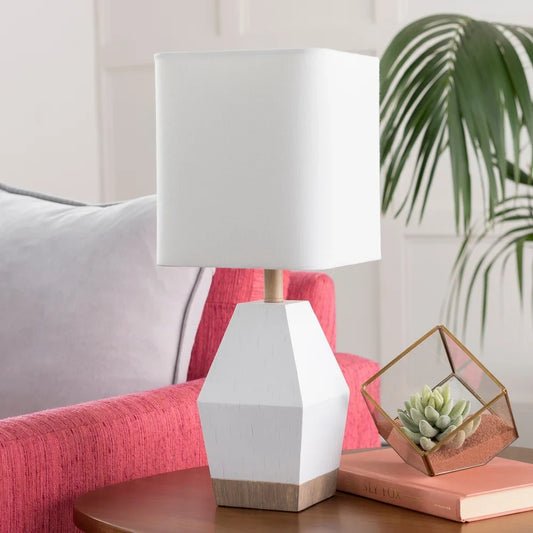 Ellinor White Petite Table Lamp