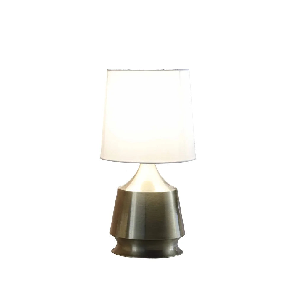 Ellis Antique Brass Metal Table Lamp