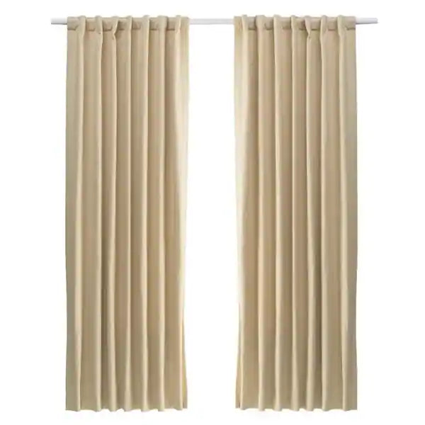 Semi-Sheer Rod Pocket Single Drapery Panel - Ivory - 50*84