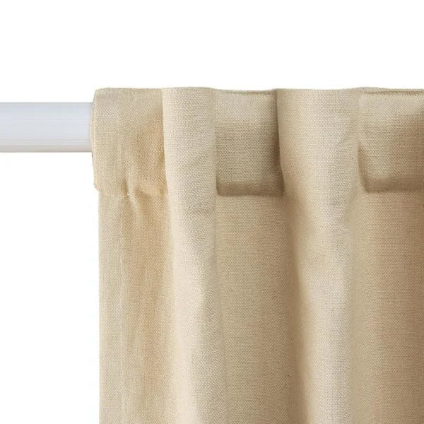 Semi-Sheer Rod Pocket Single Drapery Panel - Ivory - 50*84