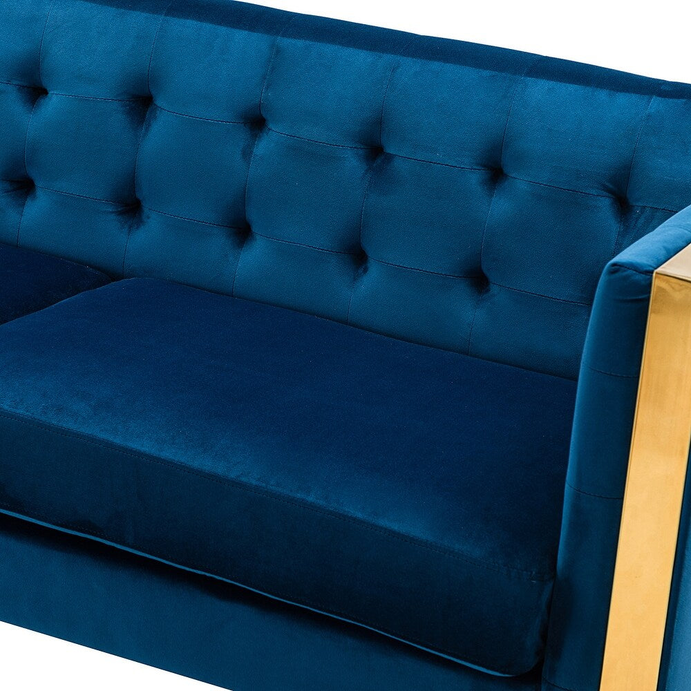 Emiliano Comfy 76" Tufted Sofa with Removable Seat