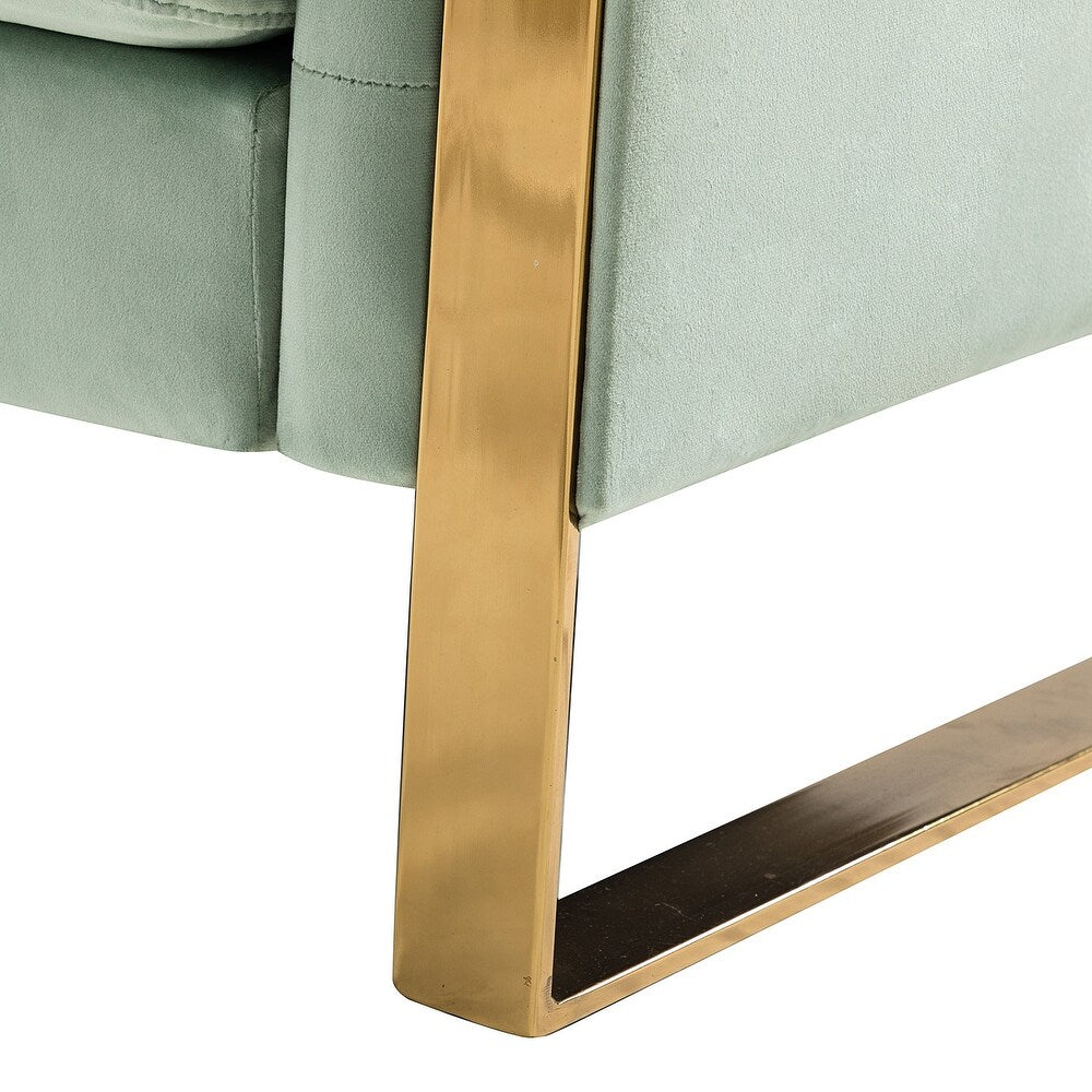 Emiliano Comfy 76" Tufted Sofa with Removable Seat