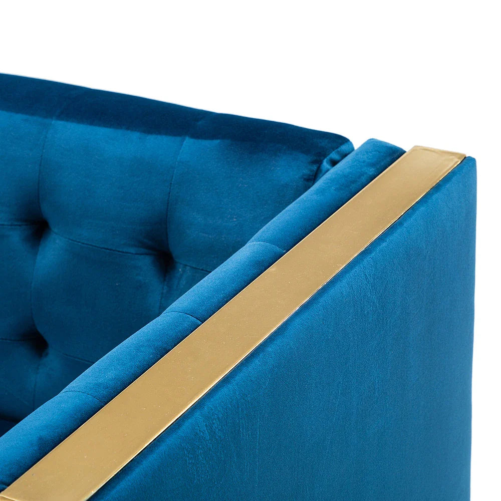 Emiliano Comfy 76" Tufted Sofa with Removable Seat