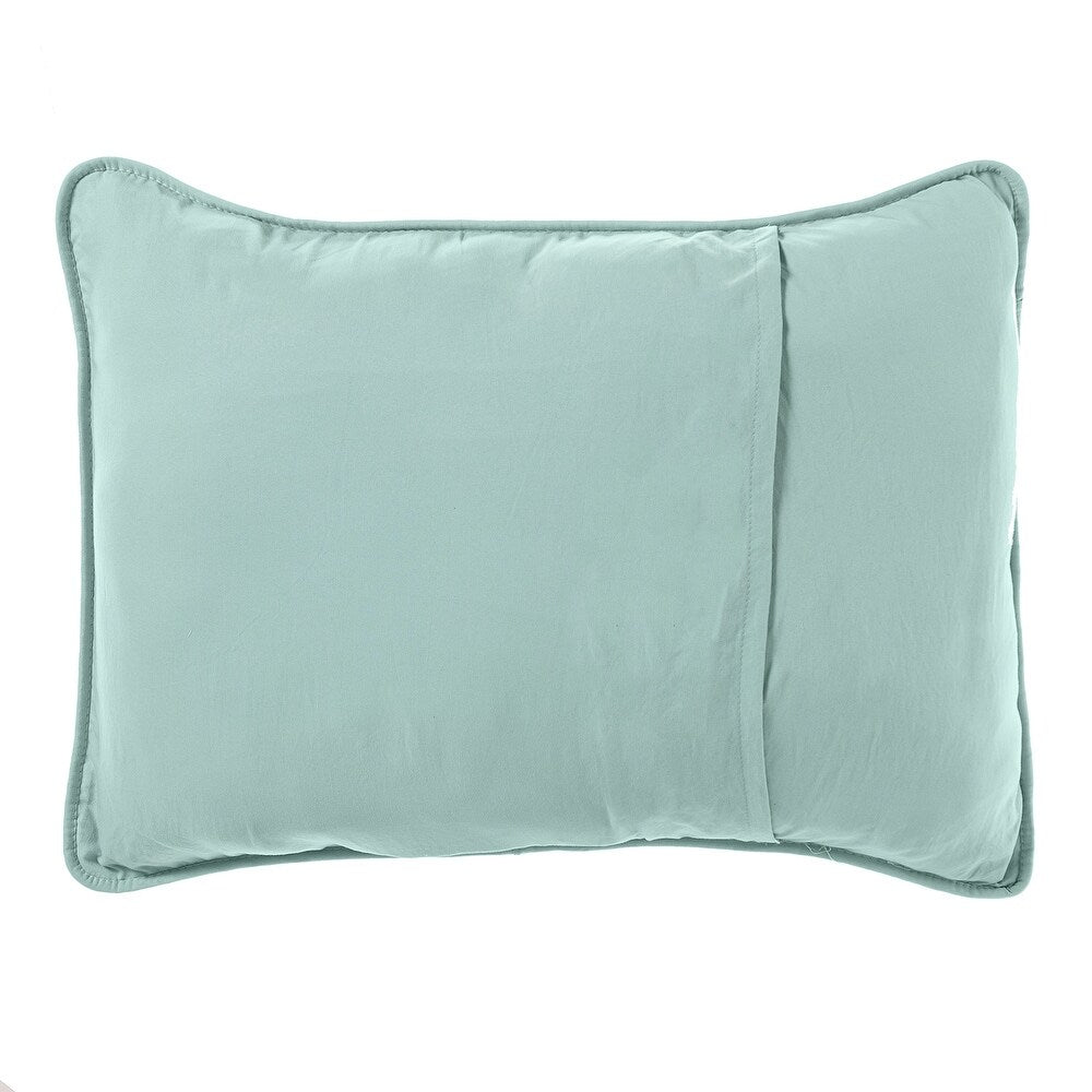 Emilie 4 Piece Crescent Stitch Quilt Set