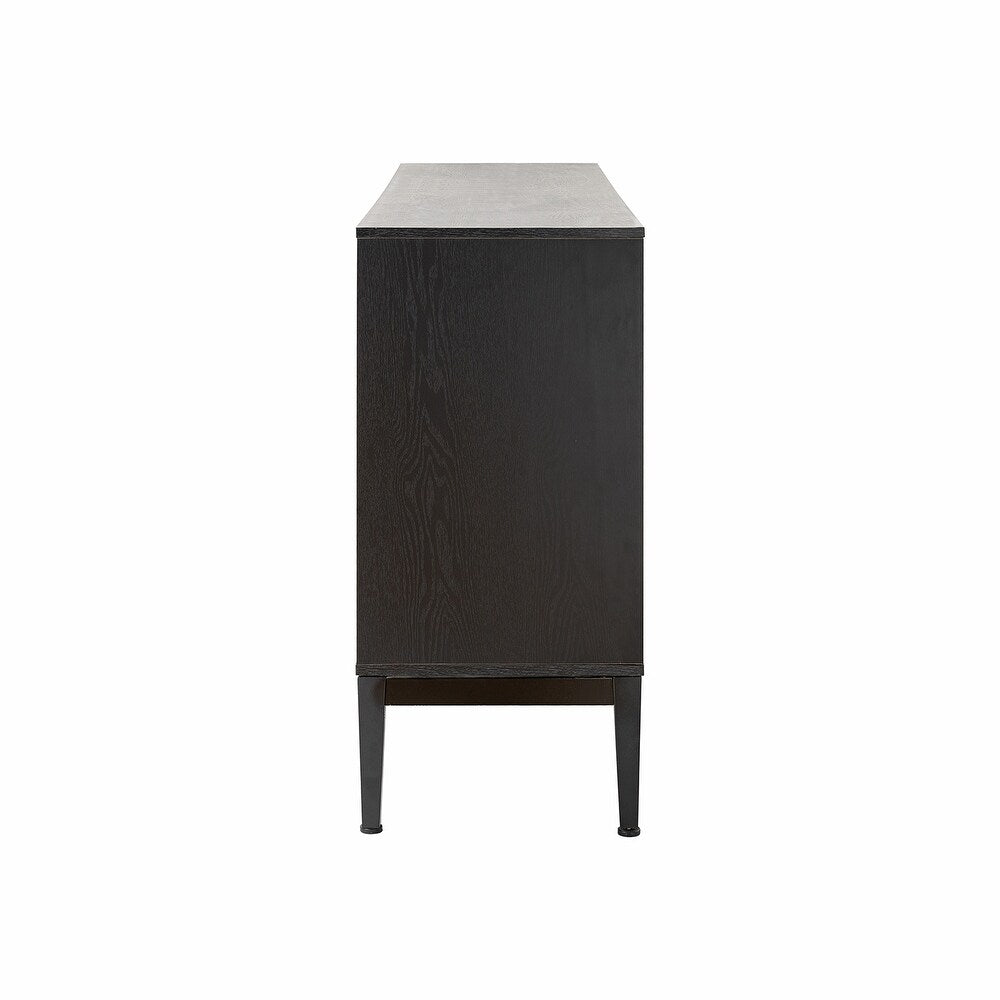 Emst Contemporary Sideboard Storage Cabinet with 4 Doors