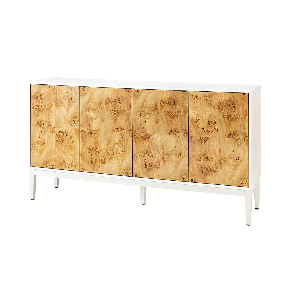 Emst Contemporary Sideboard Storage Cabinet with 4 Doors