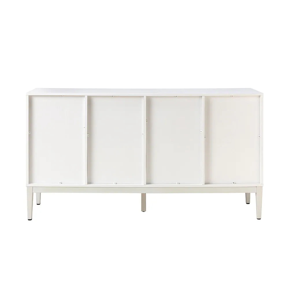 Emst Contemporary Sideboard Storage Cabinet with 4 Doors