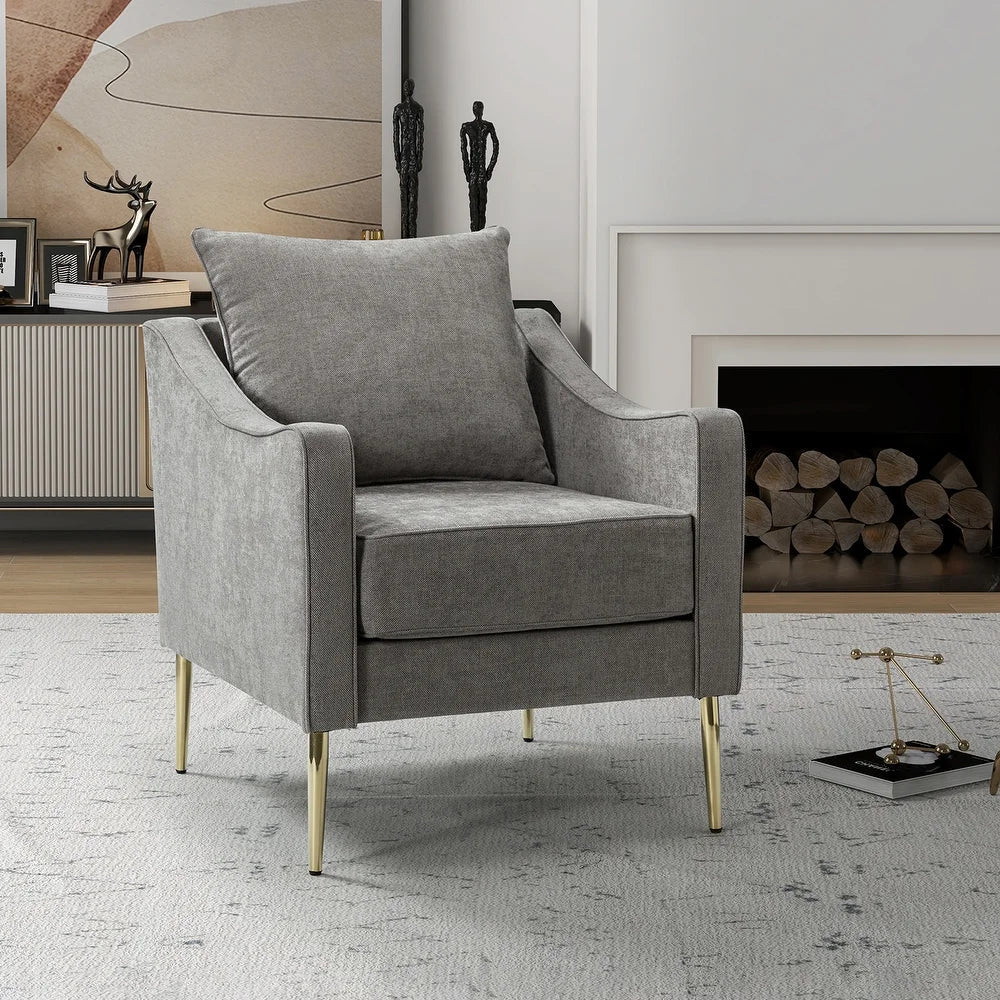 Epopeus Comfy Armchair with Sloped Arms