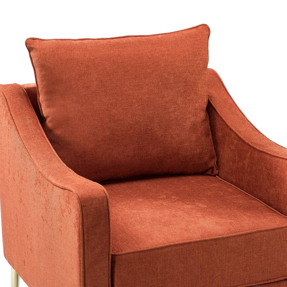 Epopeus Comfy Armchair with Sloped Arms