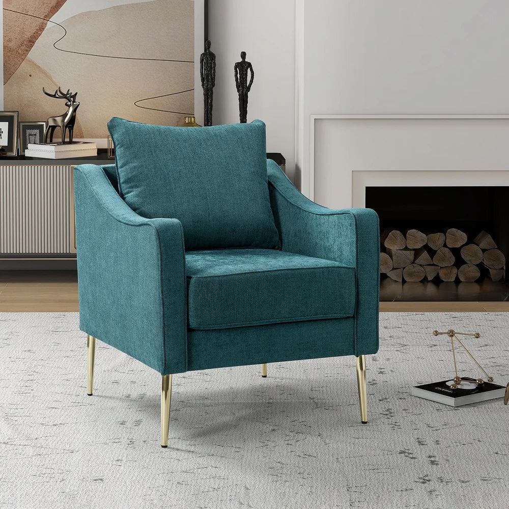 Epopeus Comfy Armchair with Sloped Arms