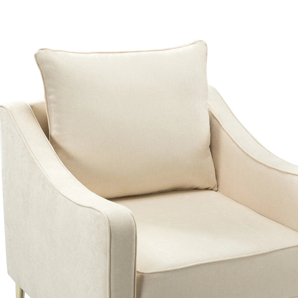 Epopeus Comfy Armchair with Sloped Arms