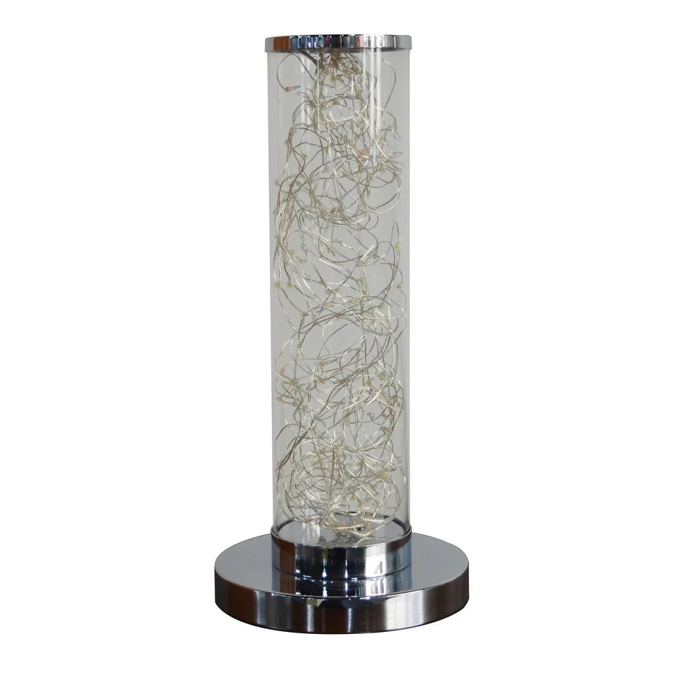 Exposed Multi-Colored Rope LED Namiri Column Table Lamp
