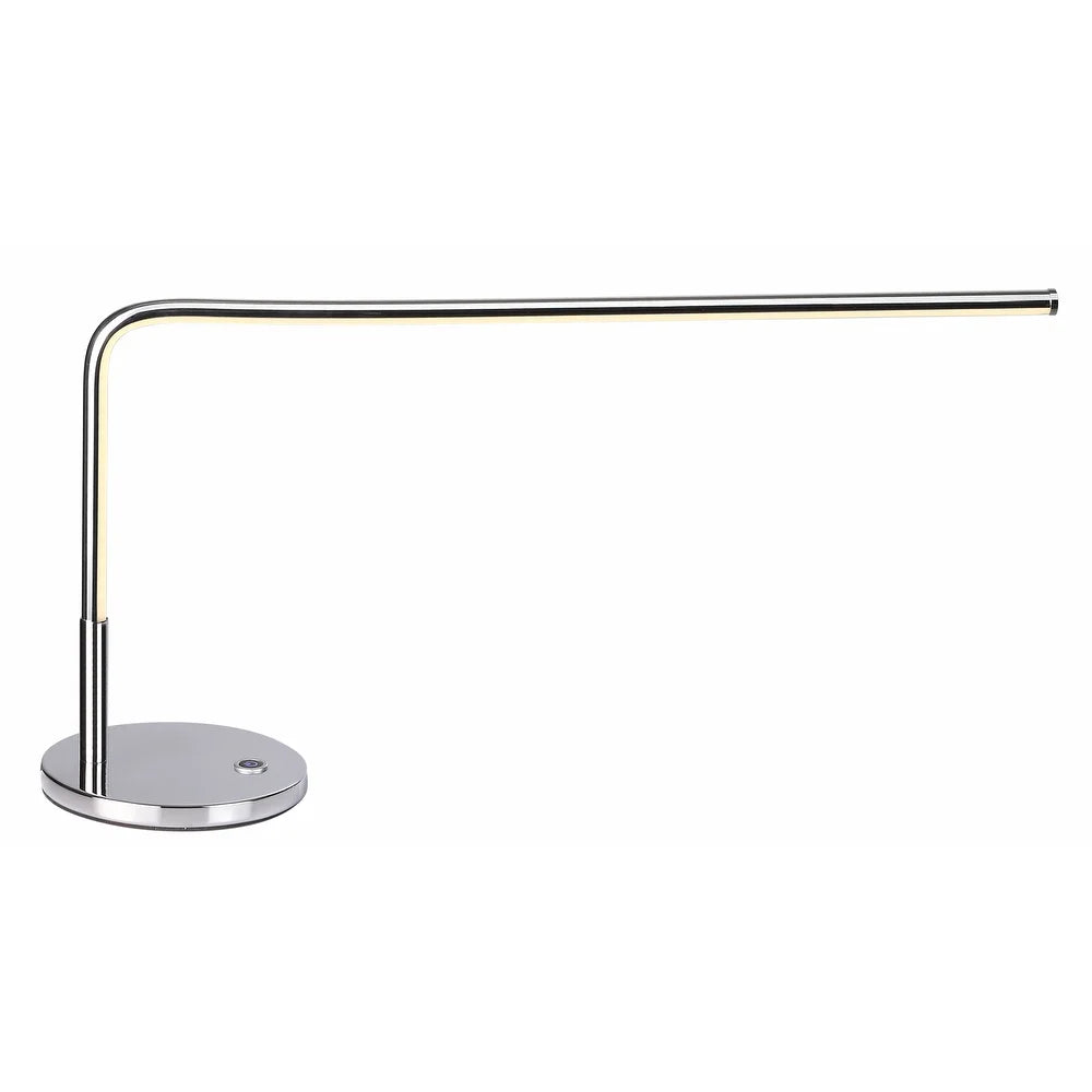 Faye 13.5" LED Integrated Task Lamp, Chrome