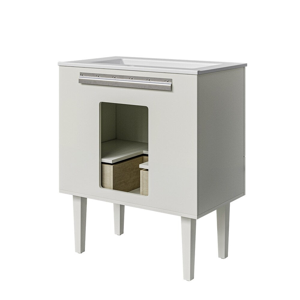 Rogelio Freestanding 30" Bathroom Vanity with Sink Combo