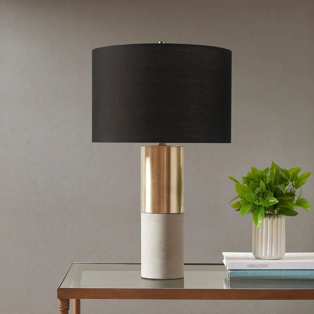 Hampton Hill Fulton Concrete Table Lamp