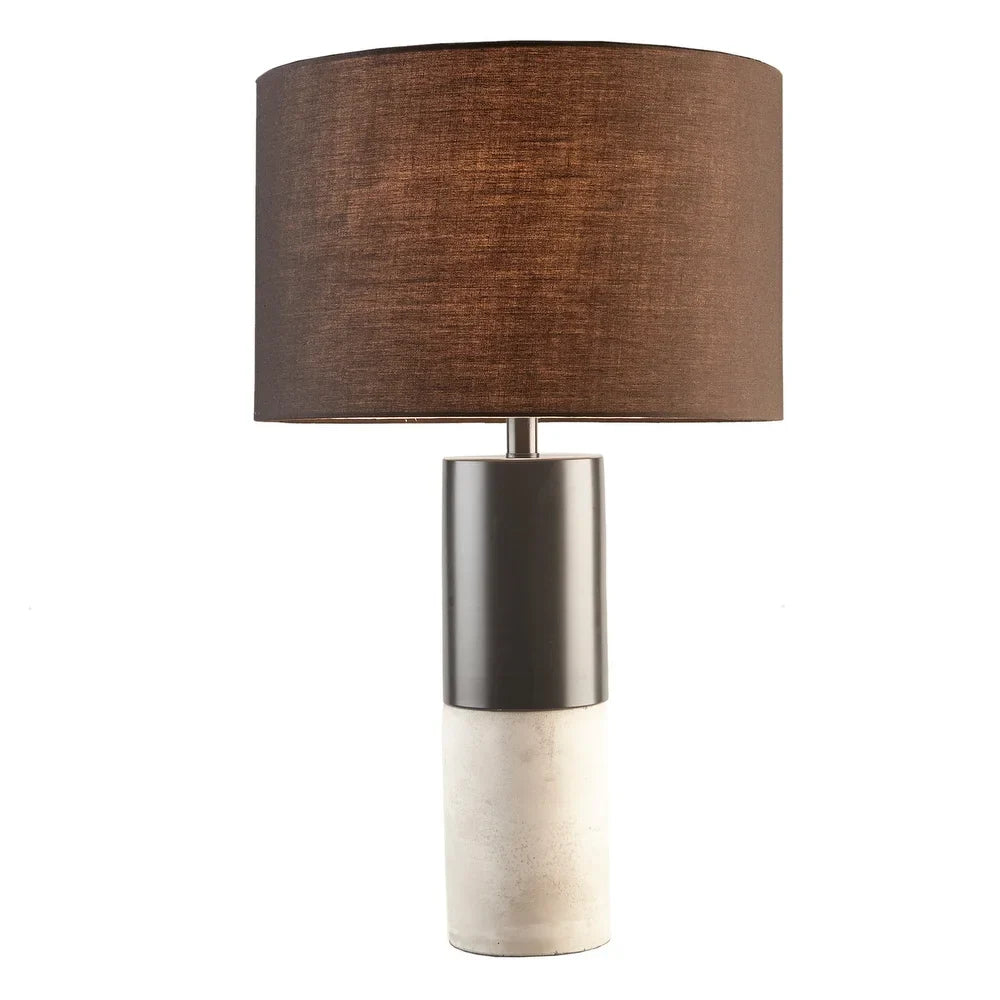 Hampton Hill Fulton Concrete Table Lamp