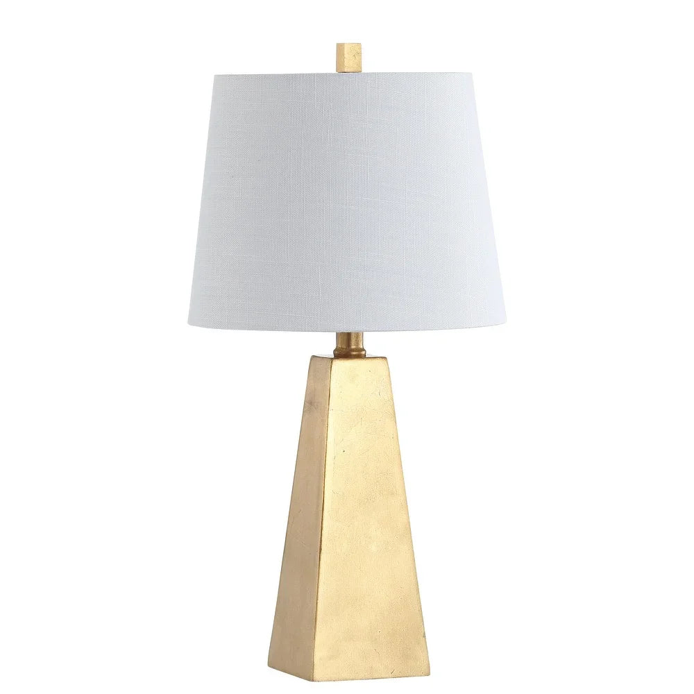 Gabrielle 20.5" Resin LED Table Lamp, White Marble Finish by JONATHAN Y - 20.50