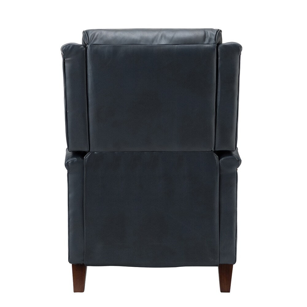 Gaston Genuine Leather Recliner with Nailhead Trims Set of 2