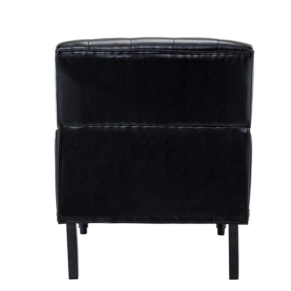 Clément 28" Wide Contemporary Upholstered Accent Barrel Chair with Black Base