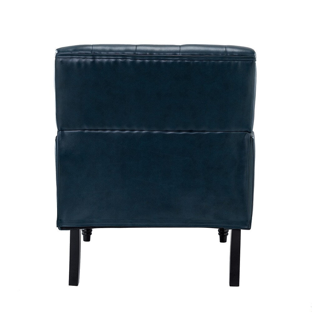 Clément 28" Wide Contemporary Upholstered Accent Barrel Chair with Black Base