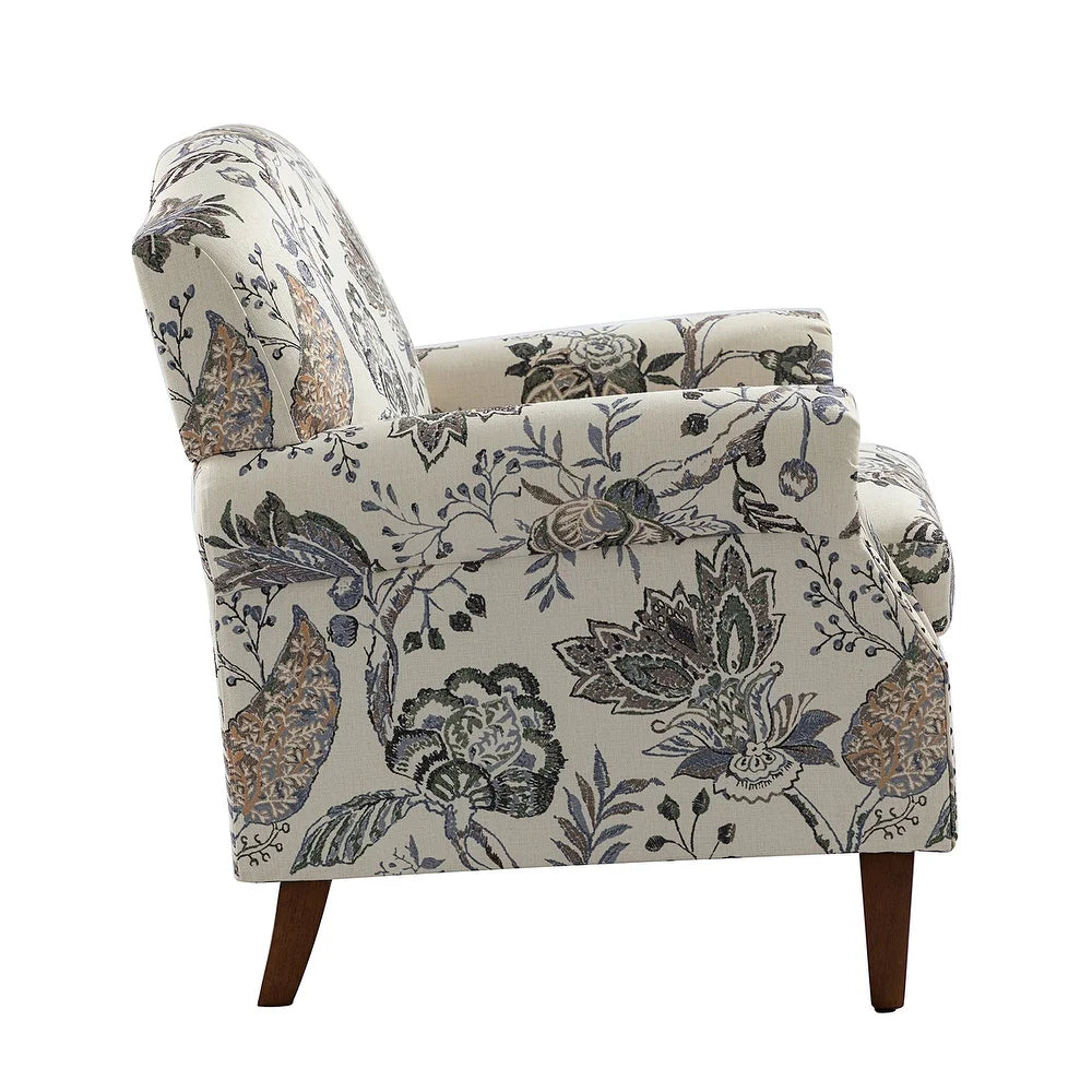 Giampiero Wooden Upholstery Armchair Built-in S-Spring