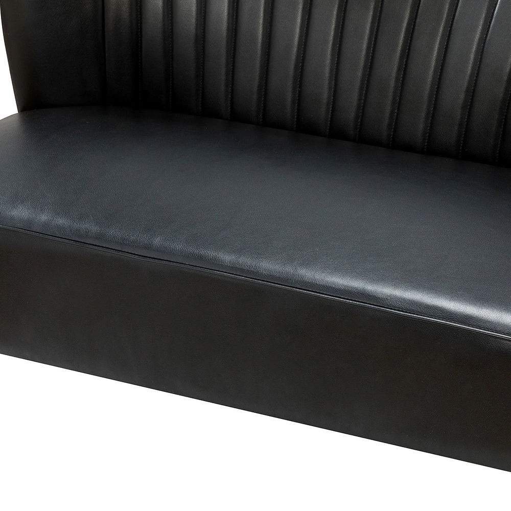 Delicia 47"in.Loveseat with Metal Legs