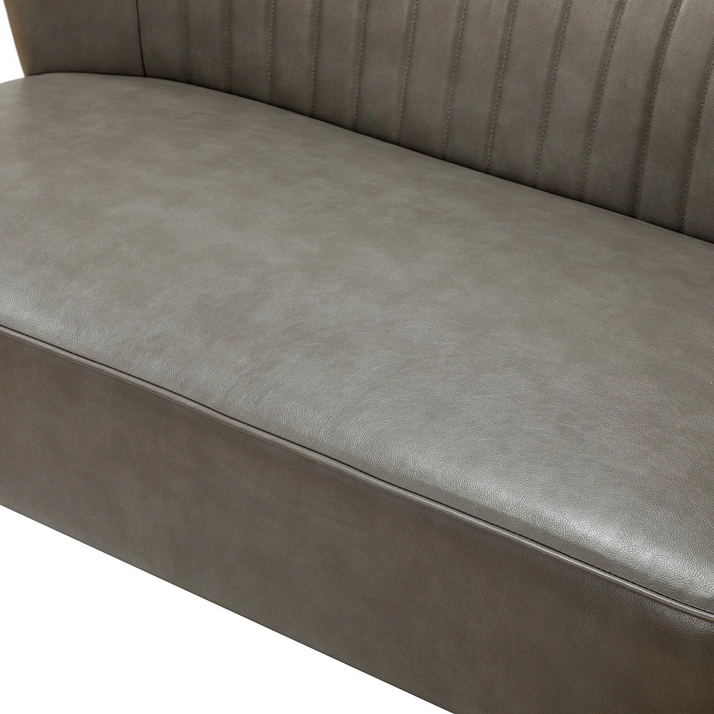 Delicia 47"in.Loveseat with Metal Legs