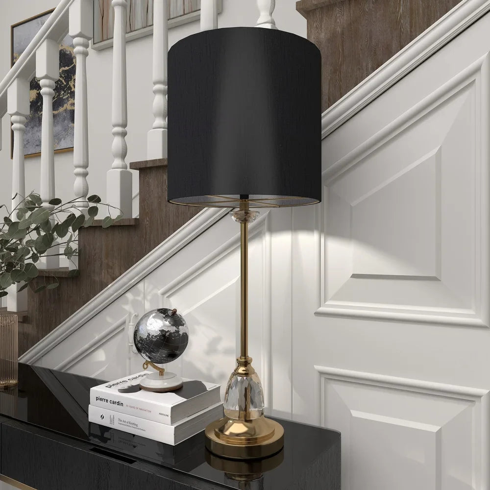 Gold Crystal Glam Table Lamp 24 x 14 x 14