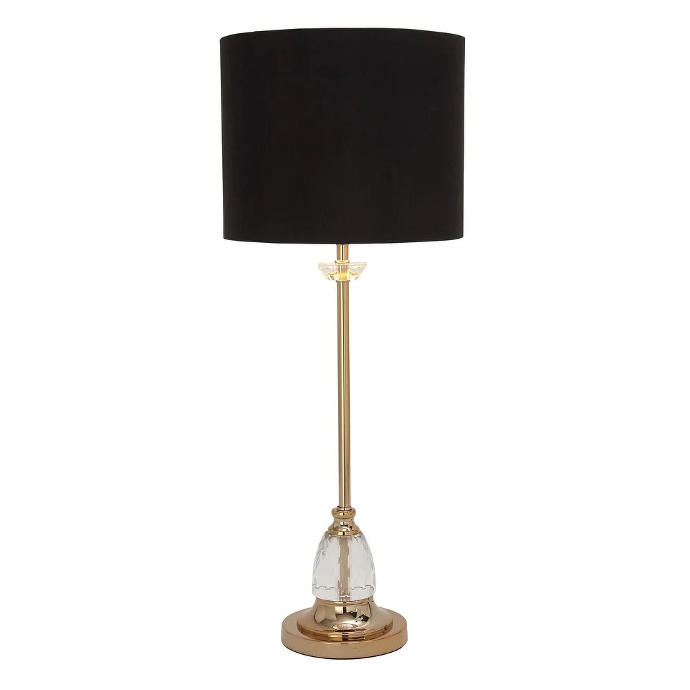 Gold Crystal Glam Table Lamp 24 x 14 x 14