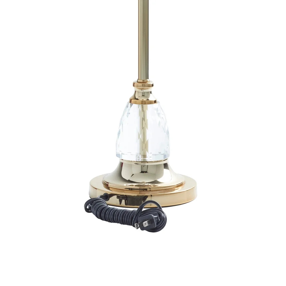 Gold Crystal Glam Table Lamp 24 x 14 x 14