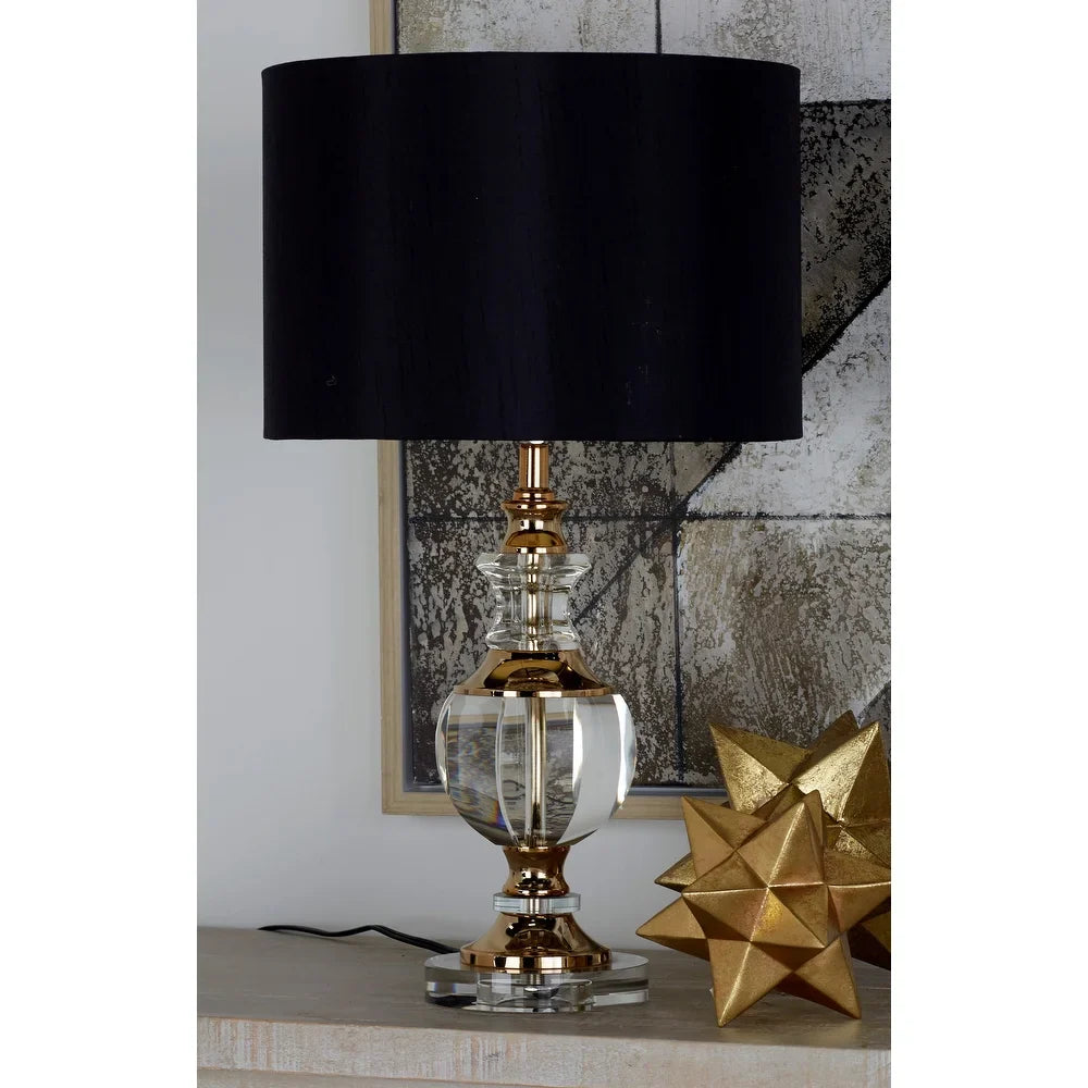 Gold Crystal Glam Table Lamp 24 x 14 x 14