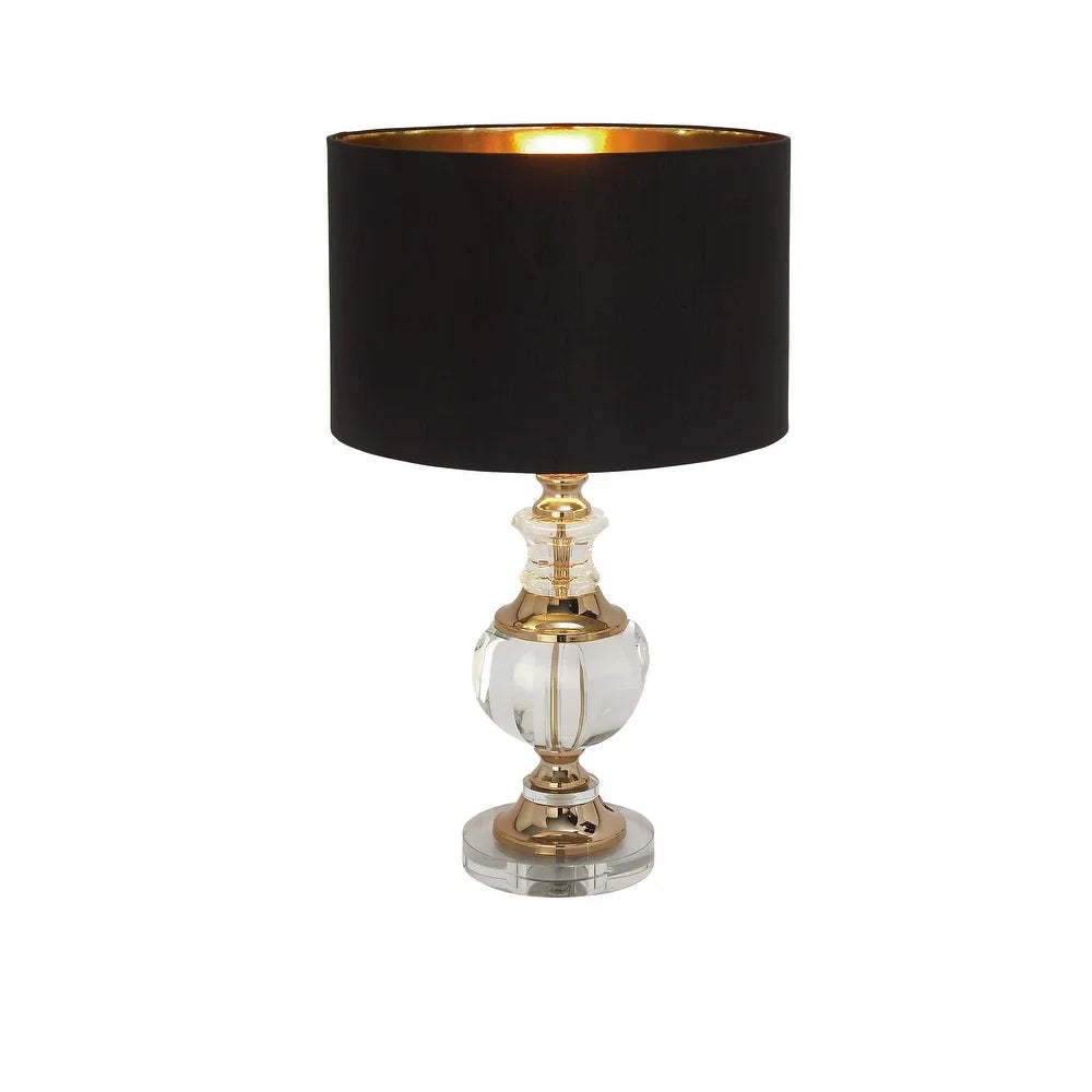 Gold Crystal Glam Table Lamp 24 x 14 x 14
