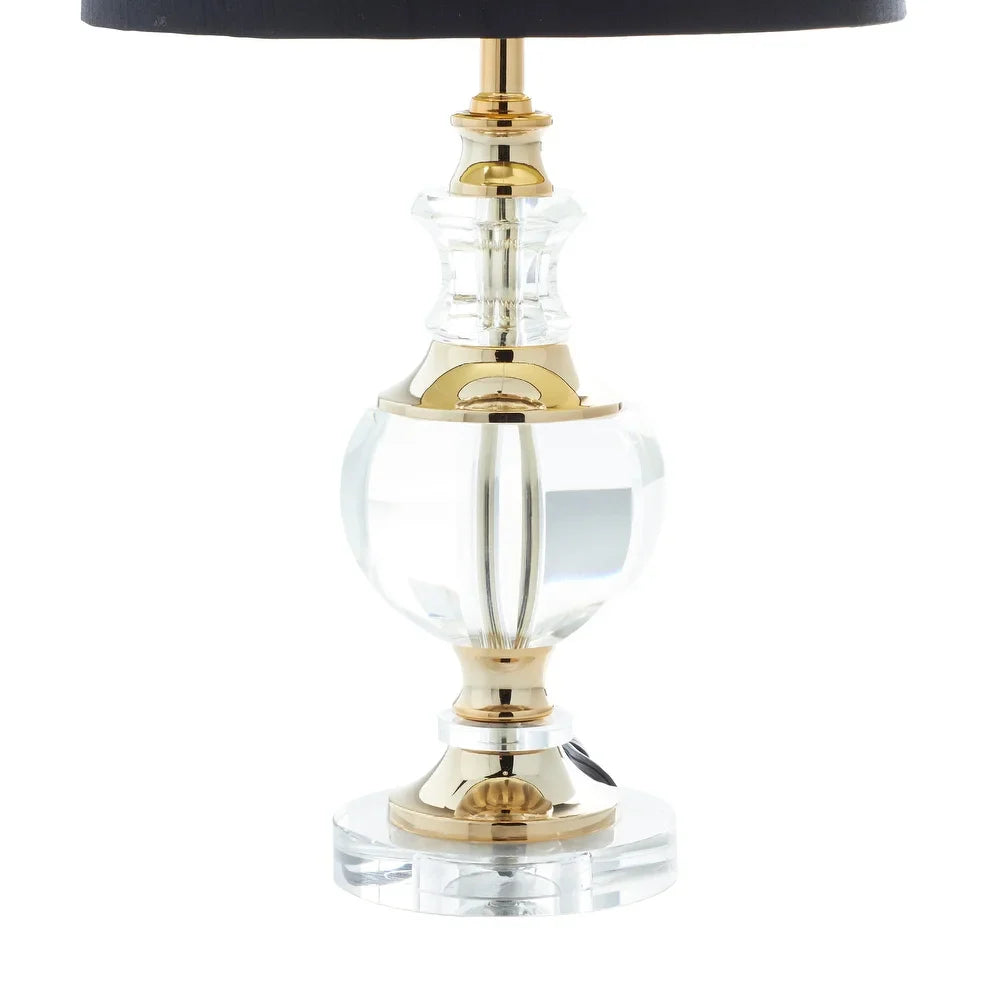 Gold Crystal Glam Table Lamp 24 x 14 x 14
