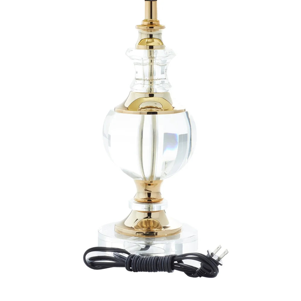 Gold Crystal Glam Table Lamp 24 x 14 x 14