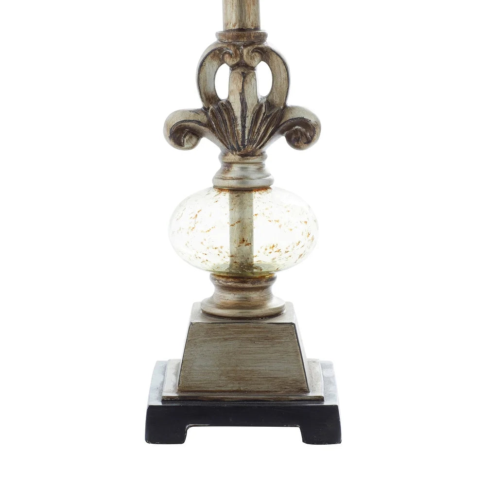 Gold Polystone Tuscan Buffet Lamp 32 x 12 x 12 - 12 x 32