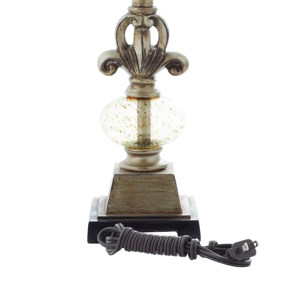 Gold Polystone Tuscan Buffet Lamp 32 x 12 x 12 - 12 x 32