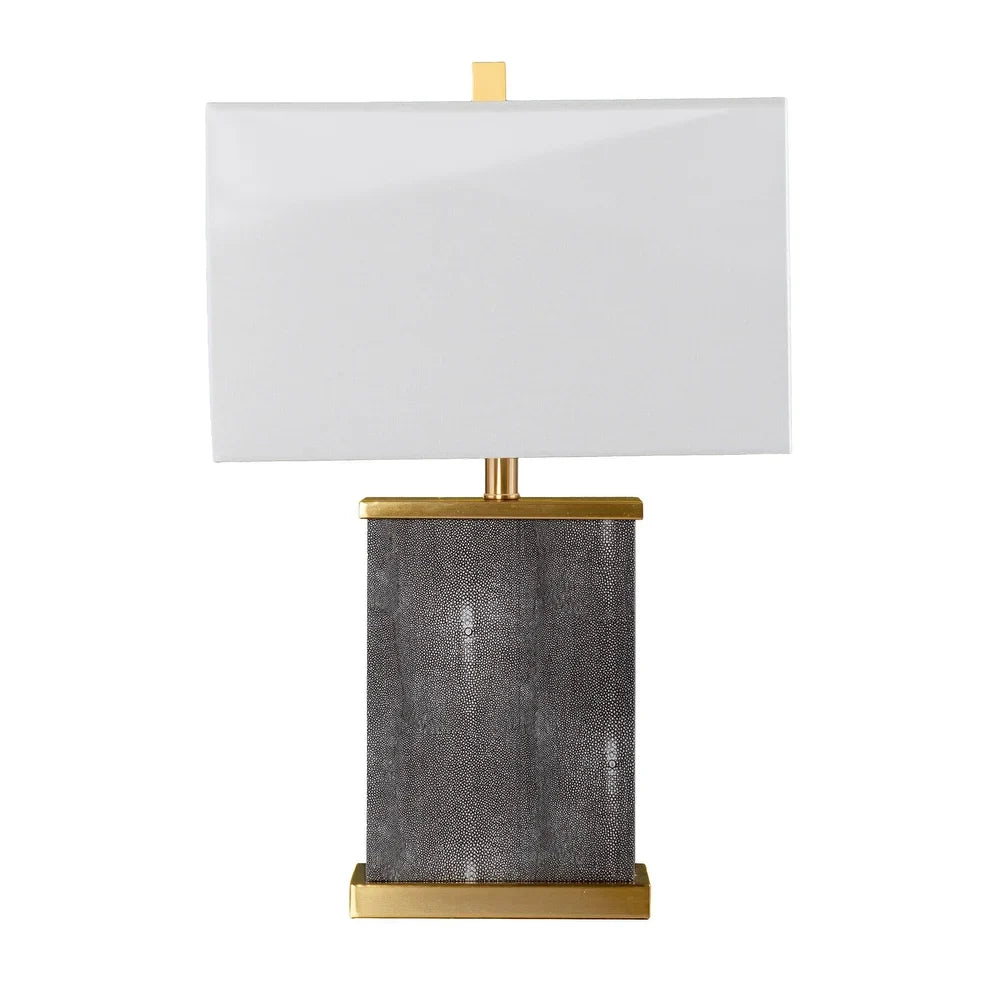 SEI Furniture Lovost Transitional White Fabric Lamp