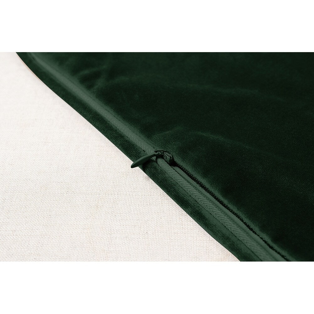 Gracewood Hollow Osmanagic Velvet Pillow Covers (Set of 2)