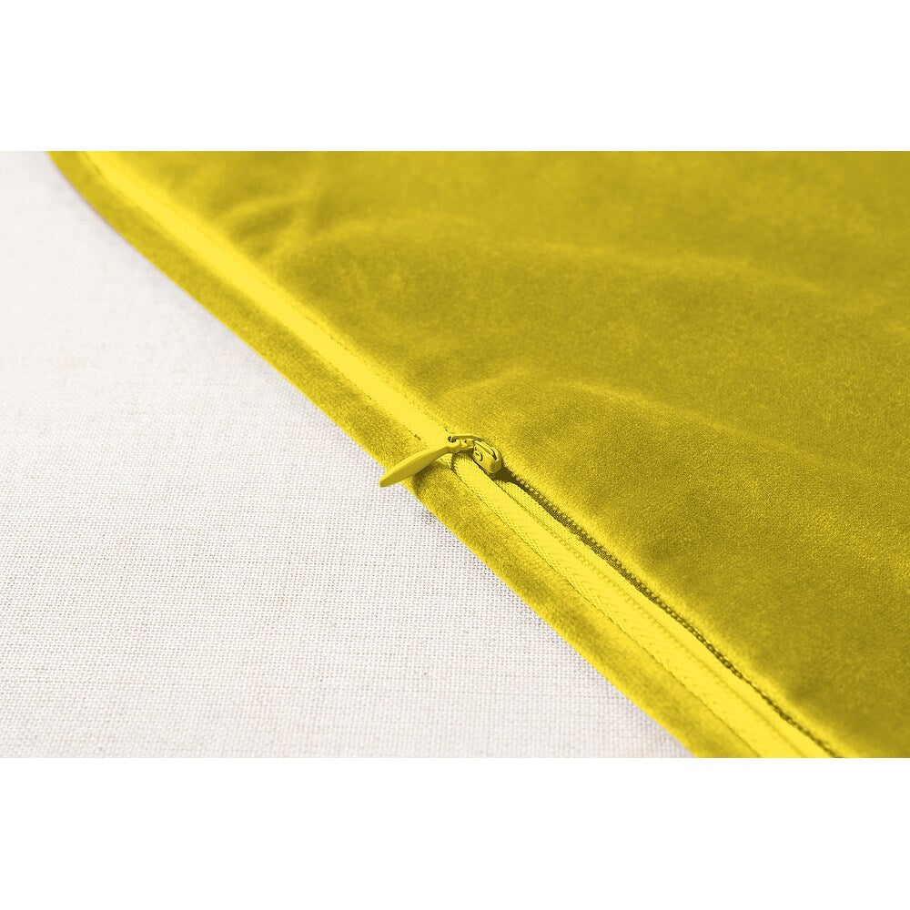 Gracewood Hollow Osmanagic Velvet Pillow Covers (Set of 2)