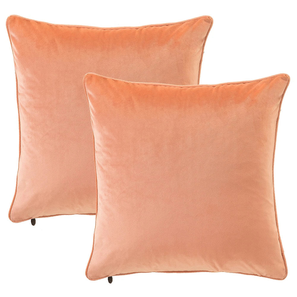 Gracewood Hollow Osmanagic Velvet Pillow Covers (Set of 2)