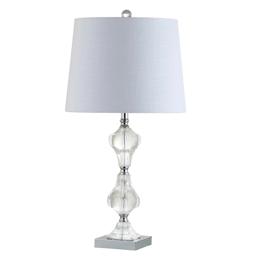 Graham 26" Crystal LED Table Lamp, Clear