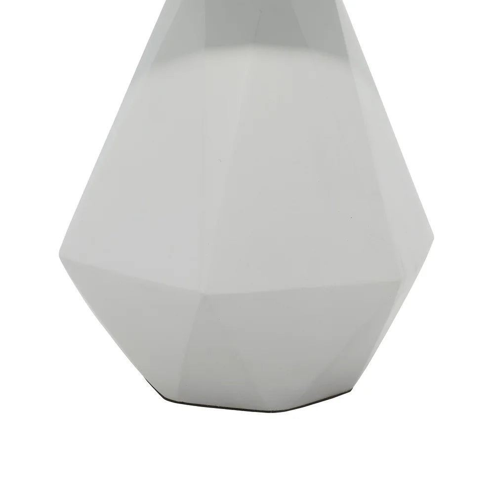 Grey Cement Modern Table Lamp 22 x 14 x 14