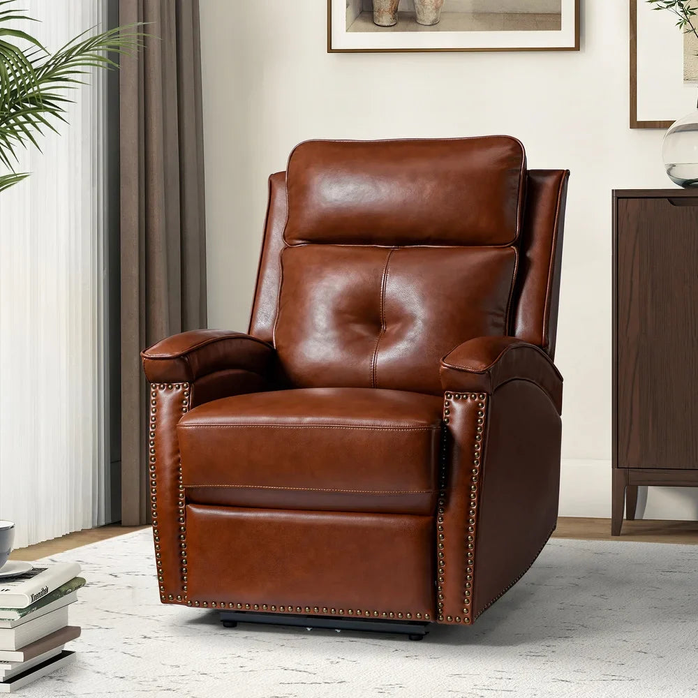 Edmondo Contemporary Power Recliner With a USB port