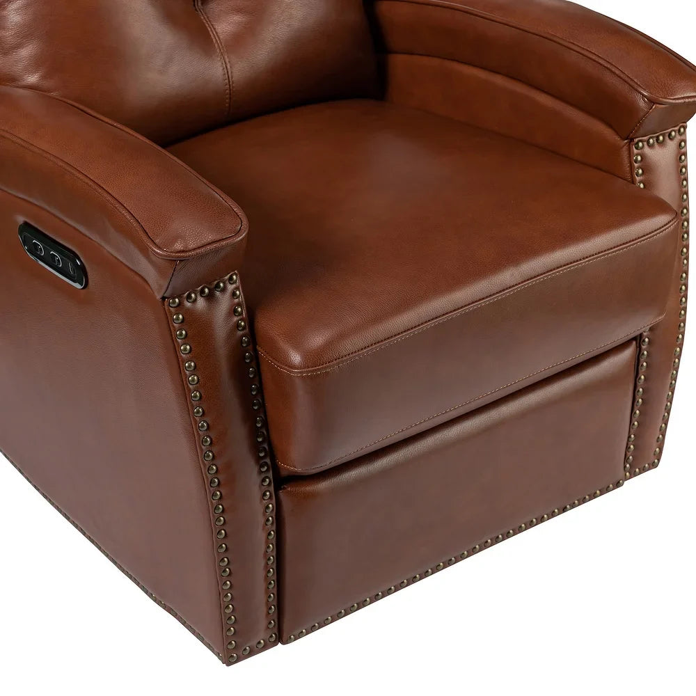 Edmondo Contemporary Power Recliner With a USB port