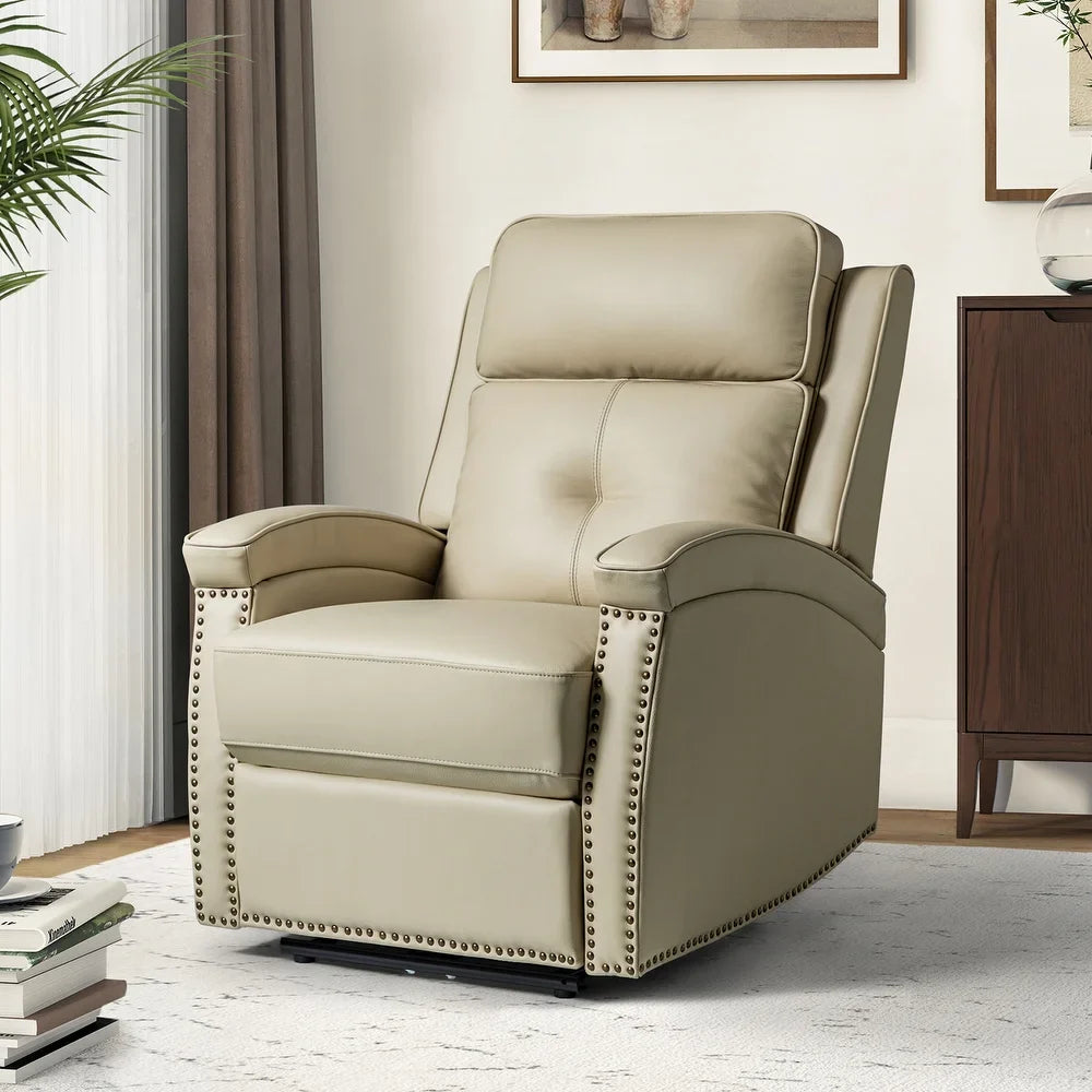 Edmondo Contemporary Power Recliner With a USB port